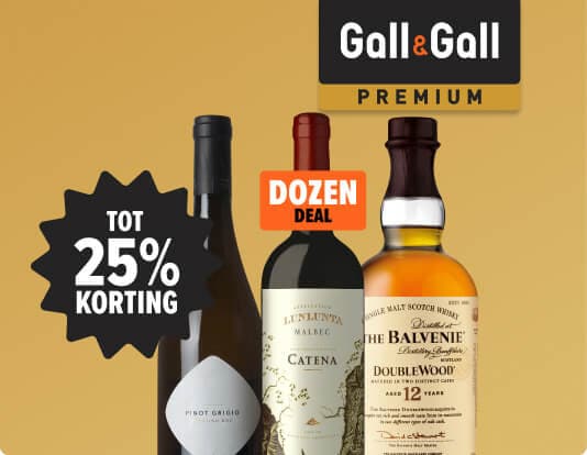 Premium deals tot 25% korting. Speciaal afgeprijsd voor gall & gall premium